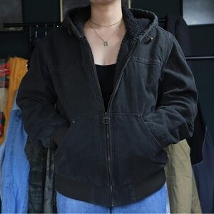 G.H. Bass & Co. Charcoal Hooded Jacket